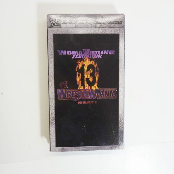 WWF WrestleMania 13 (VHS, 1998) Vintage 90s WWF Home Video WWE - Picture 1 of 5